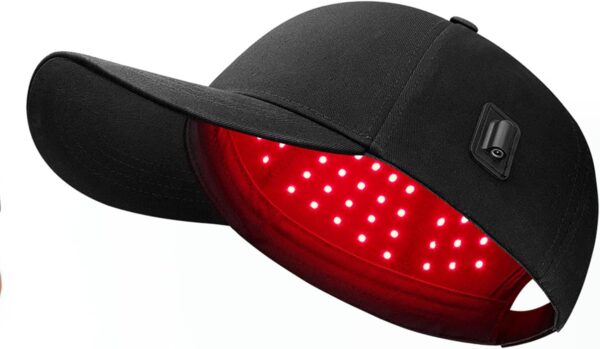 Rödljuskeps med 176 LED – För Hårtillväxt & Mot Håravfall - Bild 2